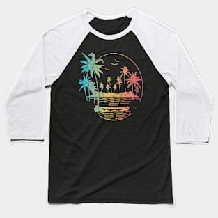 Palm Paradise Baseball T-Shirt